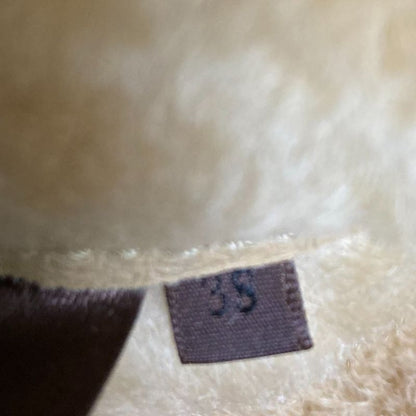 Loewe Mouton Coat Jacket 38 Camel