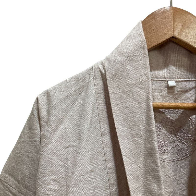 Bvlgari Hotel Tokyo Swatow Embroidery Gown Room Wear Ivory