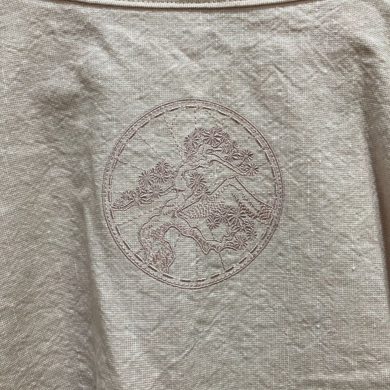 Bvlgari Hotel Tokyo Swatow Embroidery Gown Room Wear Ivory