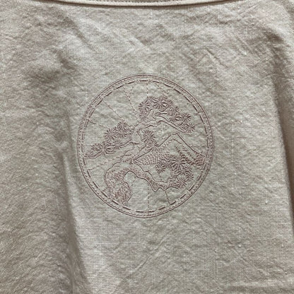 Bvlgari Hotel Tokyo Swatow Embroidery Gown Room Wear Ivory