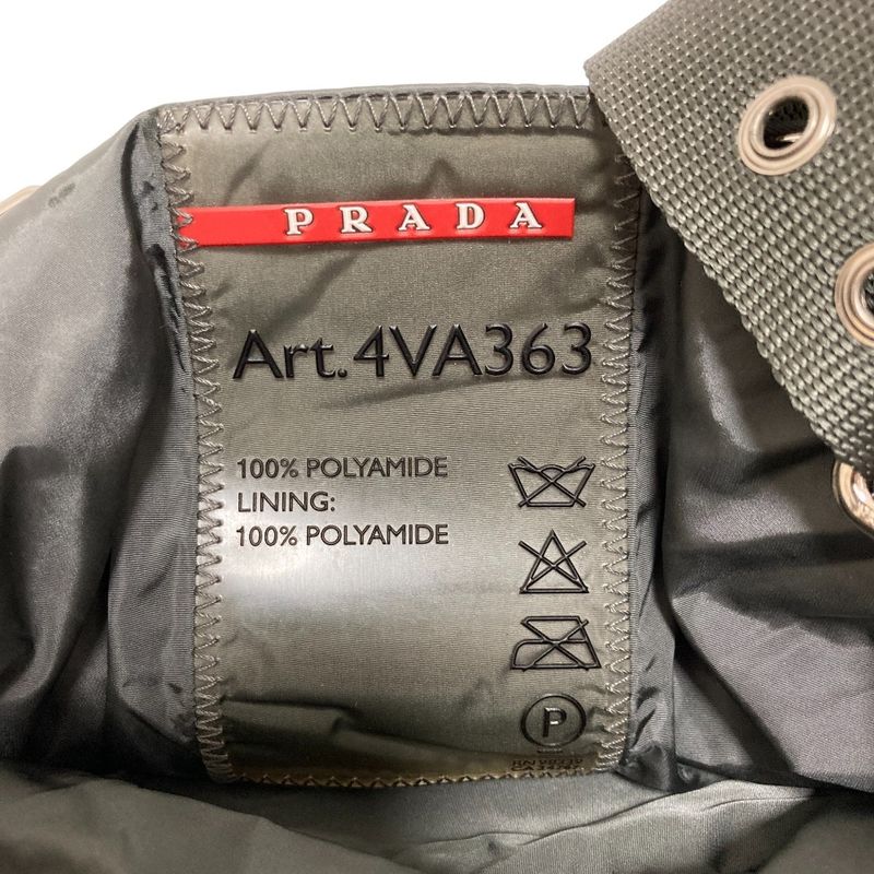 Prada Sport Nylon Tote Black