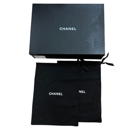 Chanel Quilted Turnlock Boa Shorts 36.5