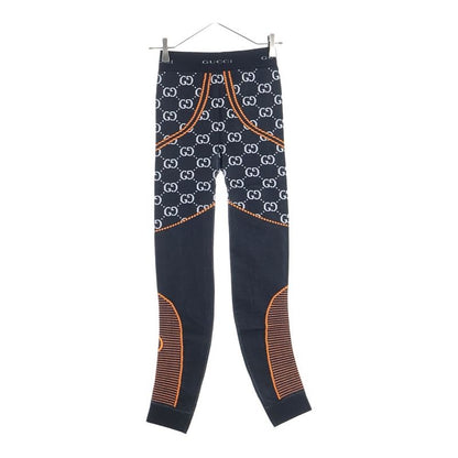 Gucci GG Jersey Jacquard Leggings Pants Gray Xjefv