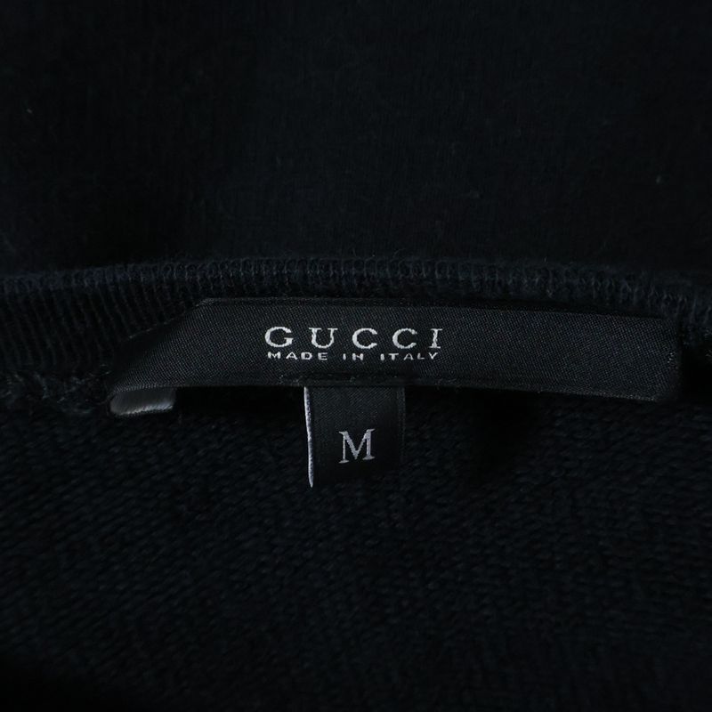 Gucci Sweatshirt Crew Neck Sweat Trainer Black