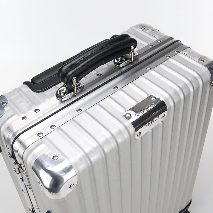 Fendi Rimowa Collaboration 972.90 Carry Case Aluminum