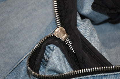 Chrome Hearts Separate Zip Denim Pants Jeans Cross Ball Indigo Blue 4 25 — view 7