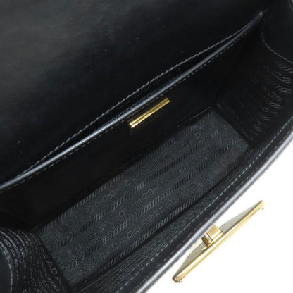 Prada Logo Shoulder Bag Saffiano