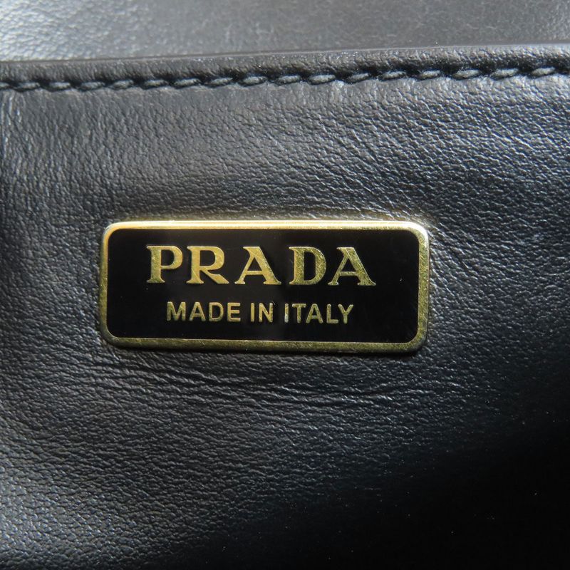 Prada Logo Shoulder Bag Saffiano