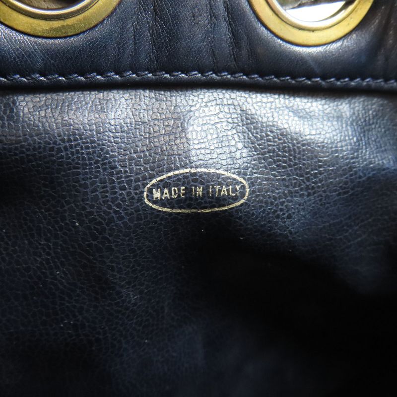 Chanel Bicolor Gold Shoulder Bag Lambskin