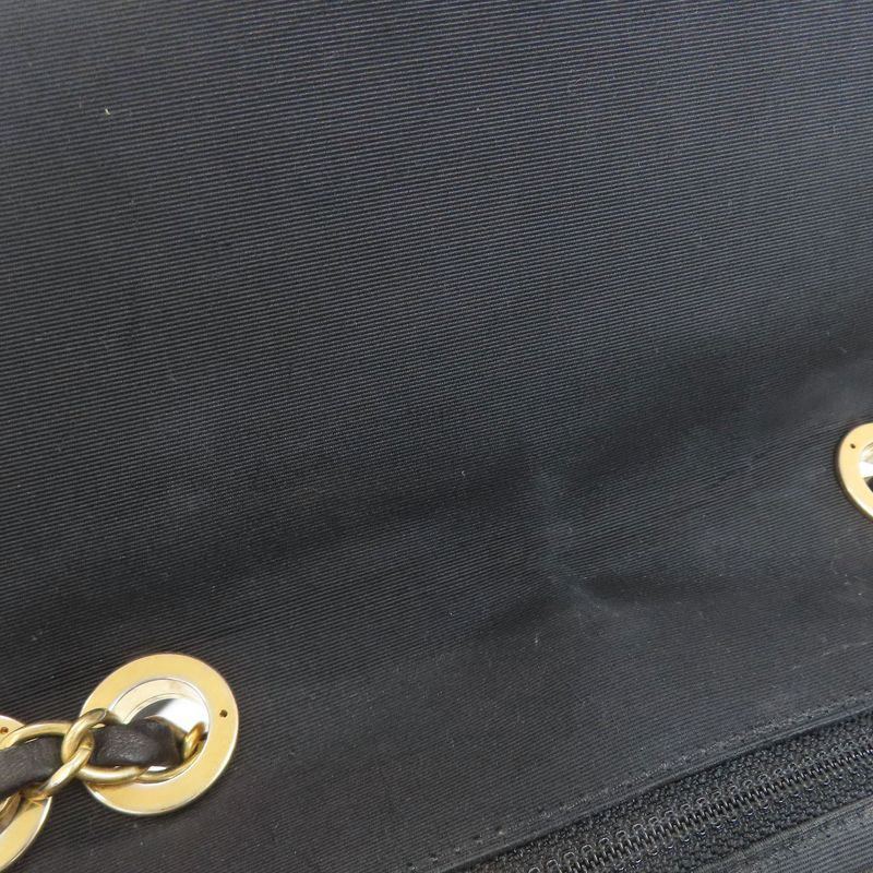 Chanel Chain Shoulder Quilted Gold Bag Lambskin