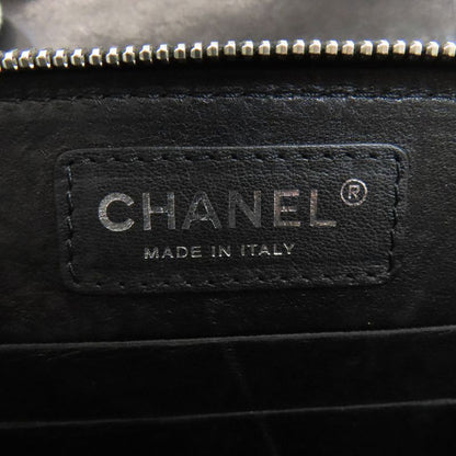 Chanel Chain Shoulder Quilted Silver Bag Lambskin