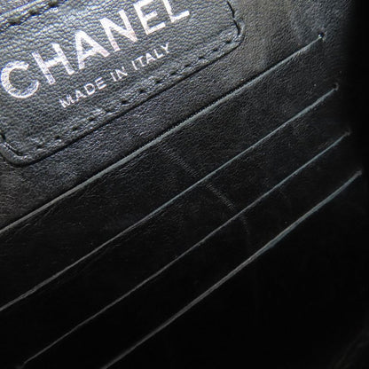 Chanel Chain Shoulder Quilted Silver Bag Lambskin