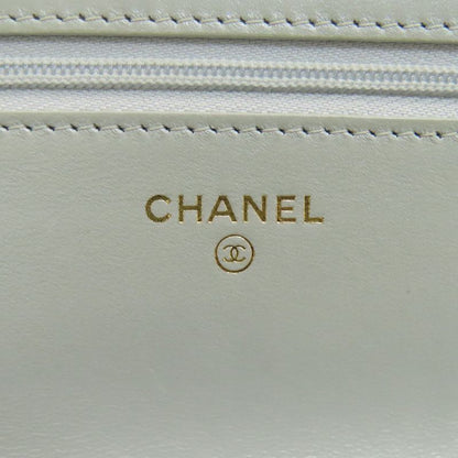 Chanel Chain Shoulder Quilted Gold Bag Lambskin