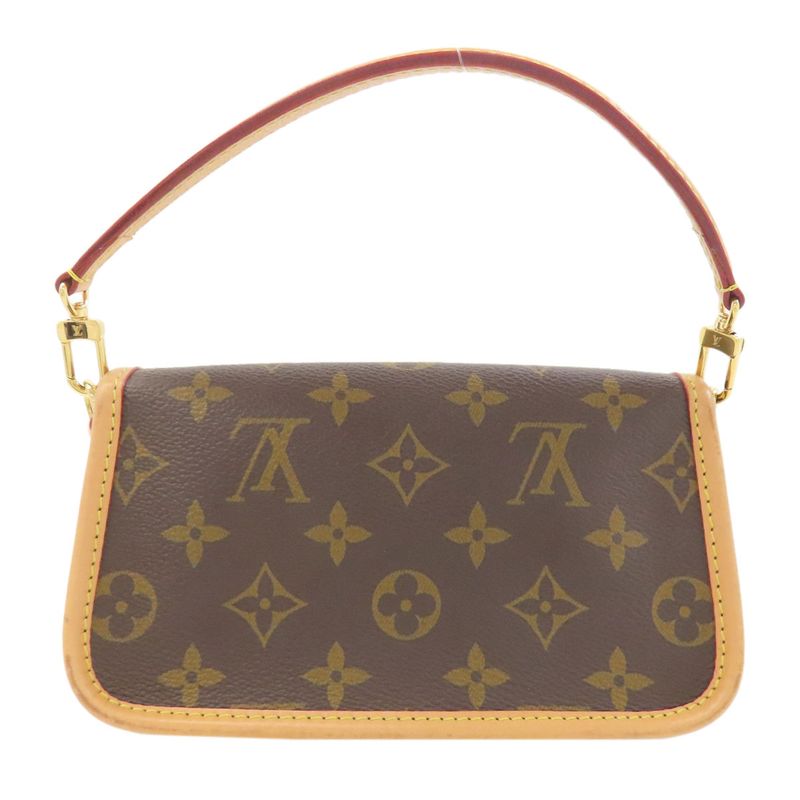 Louis Vuitton Nano Diane Handbag Monogram Canvas
