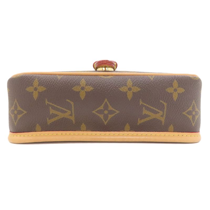 Louis Vuitton Nano Diane Handbag Monogram Canvas