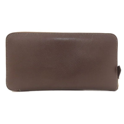 Hermes Azap Classic Long Silver Wallet Epsom