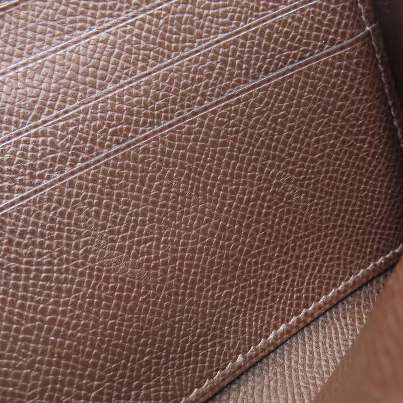 Hermes Azap Classic Long Silver Wallet Epsom