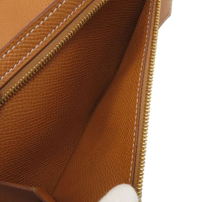 Hermes Bearn Souffle Gold Long Wallet Epsom