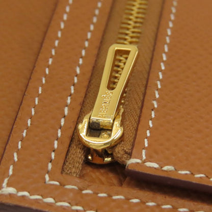 Hermes Bearn Souffle Gold Long Wallet Epsom