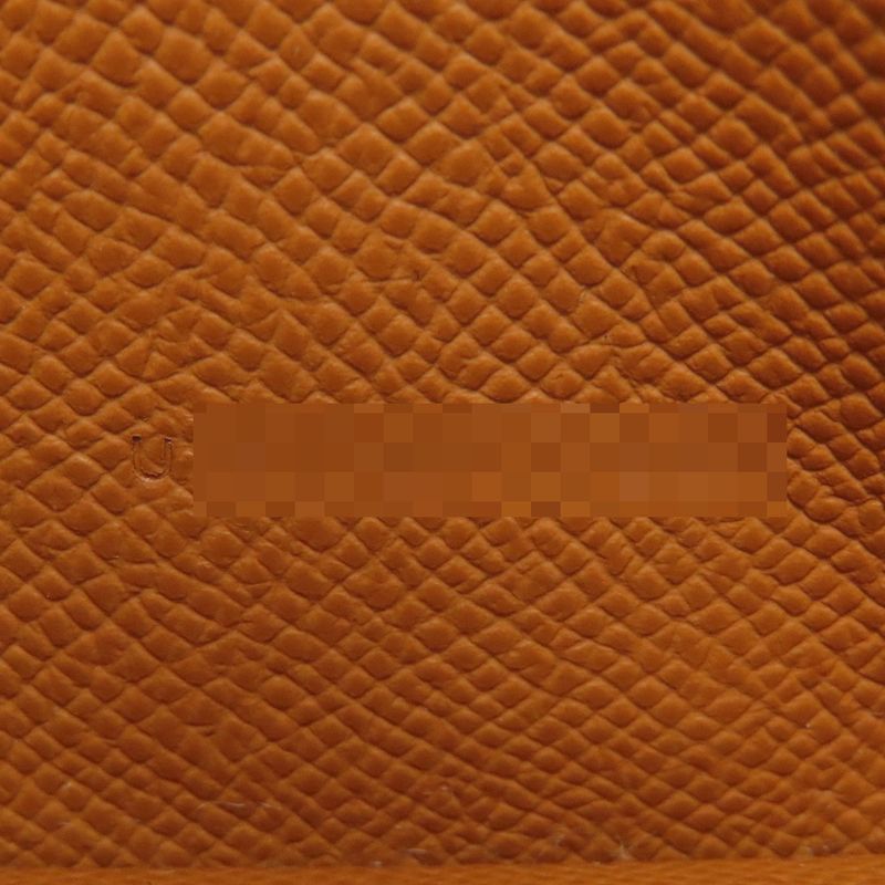 Hermes Bearn Souffle Gold Long Wallet Epsom
