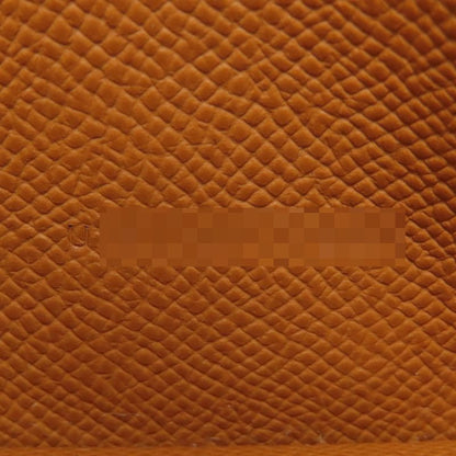 Hermes Bearn Souffle Gold Long Wallet Epsom