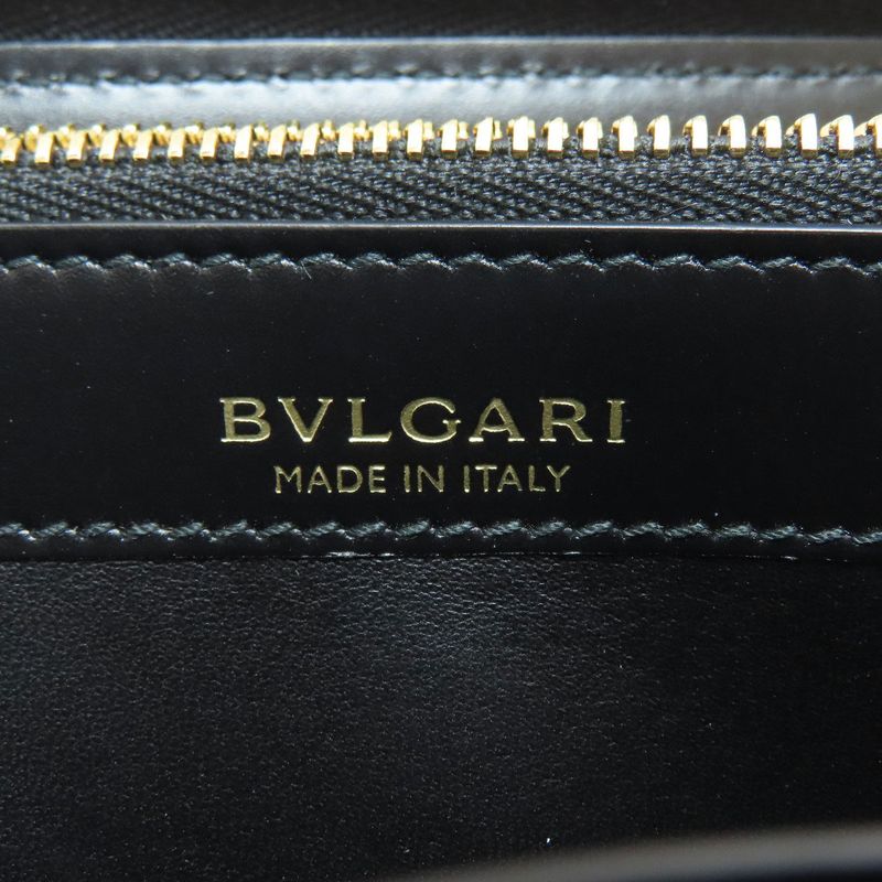 Bvlgari B-zero One Charm Long Wallet Leather