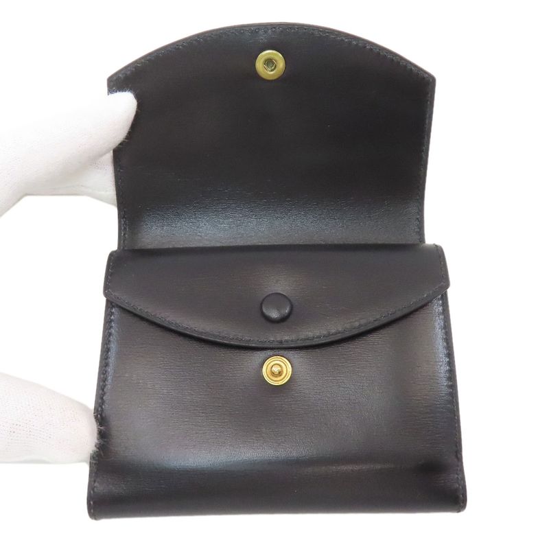 Hermes Trifold Compact Wallet Gold Bifold