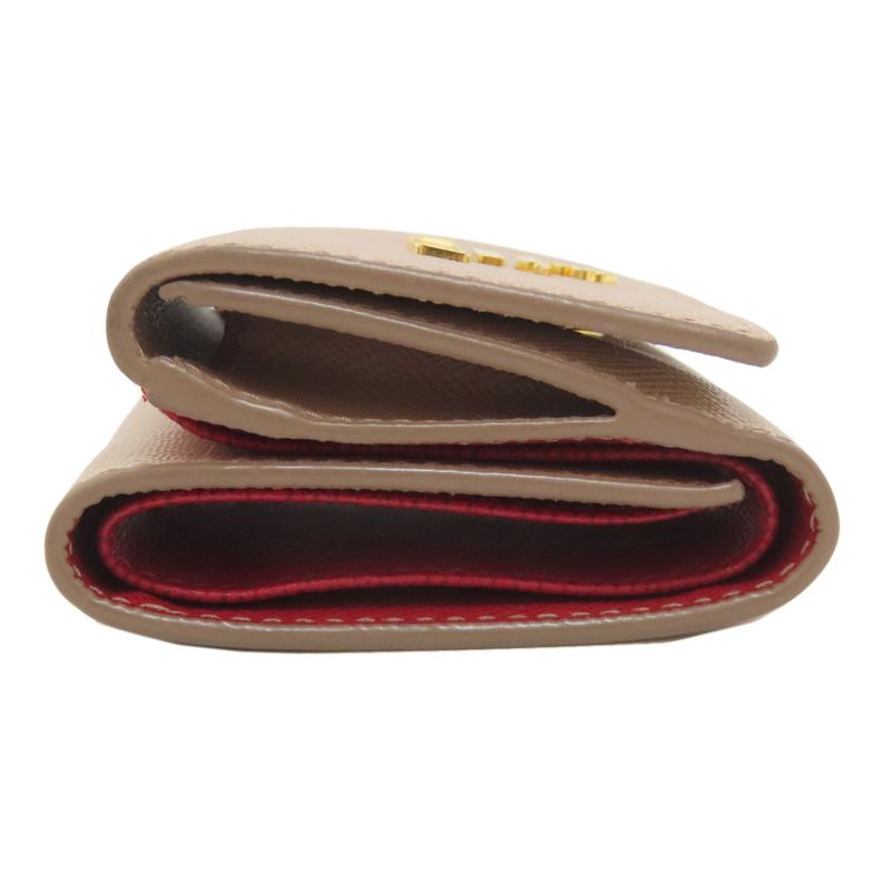 Prada Compact Wallet Bifold Saffiano