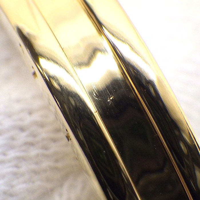 Bvlgari Ring B-zero One XS Band Logo 18K Yellow Gold