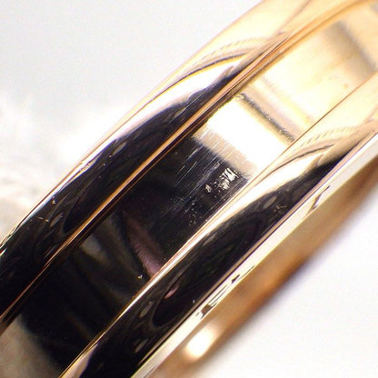 Bvlgari Ring B-zero One XS Band Logo 18K Pink Gold 51