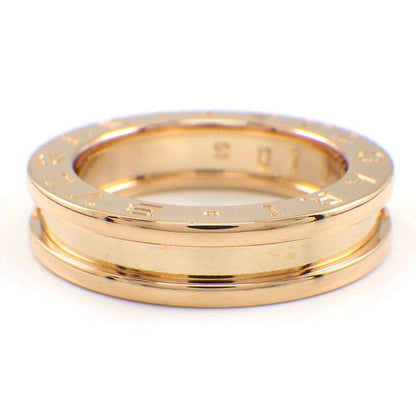 Bvlgari Ring B-zero One XS Band Logo 18K Pink Gold 51