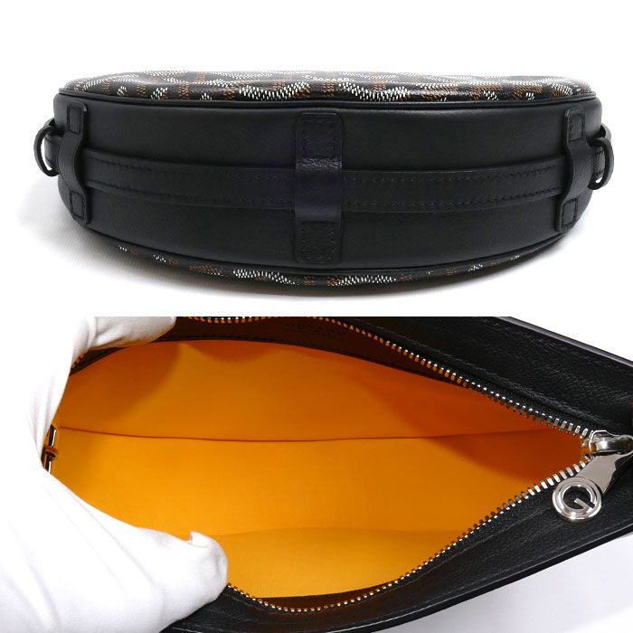Goyard Hirondelle Shoulder Bag Black