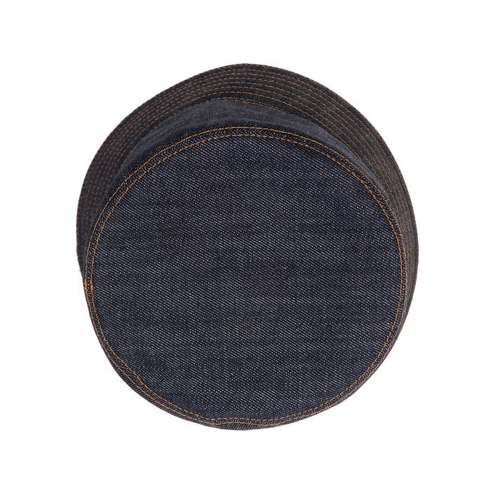 Prada Bucket Hat Denim Hat Navy L