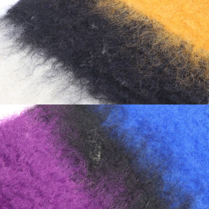 Loewe Mohair Muffler Multicolor Scarf