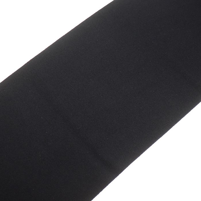 Chanel CC Logo Shawl Muffler Black Scarf