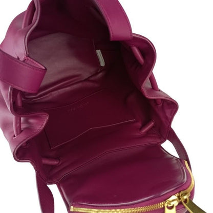 Bottega Veneta Shoulder Bag Beak Purple Leather 2-Way Gold