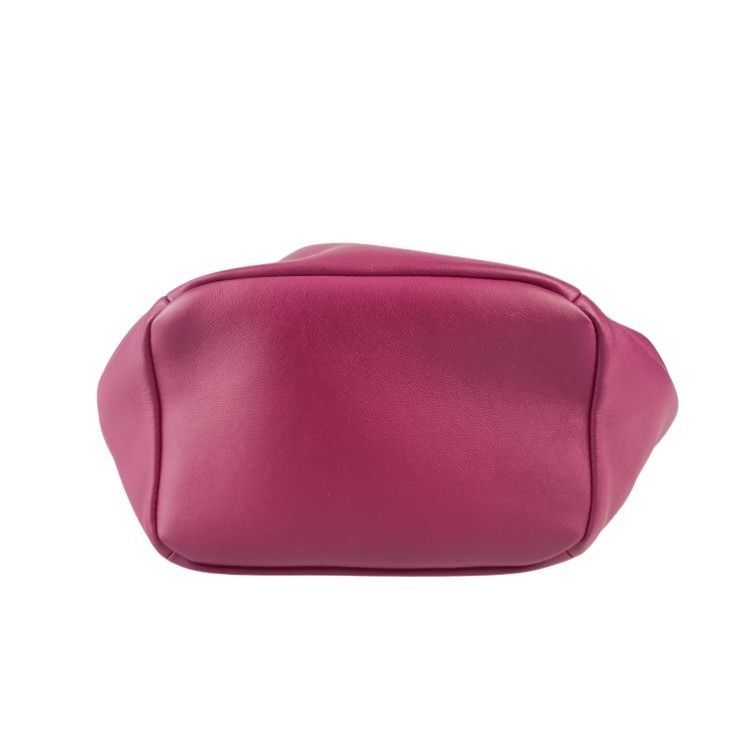 Bottega Veneta Shoulder Bag Beak Purple Leather 2-Way Gold