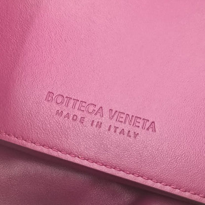 Bottega Veneta Shoulder Bag Beak Purple Leather 2-Way Gold