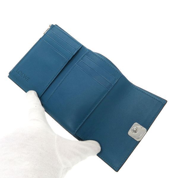 Loewe Anagram Vertical Wallet Small