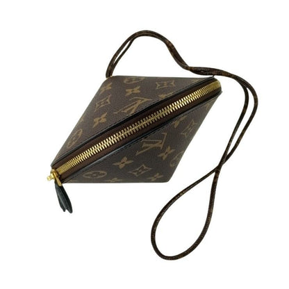 Louis Vuitton Shoulder Bag Tupi Brown Monogram Gold
