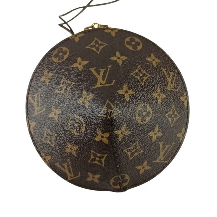 Louis Vuitton Shoulder Bag Tupi Brown Monogram Gold