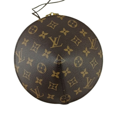Louis Vuitton Shoulder Bag Tupi Brown Monogram Gold