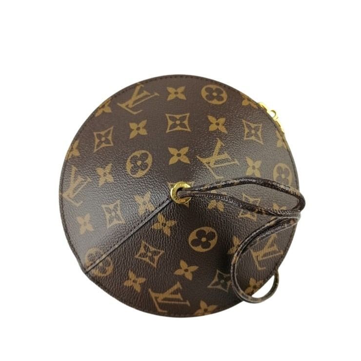 Louis Vuitton Shoulder Bag Tupi Brown Monogram Gold