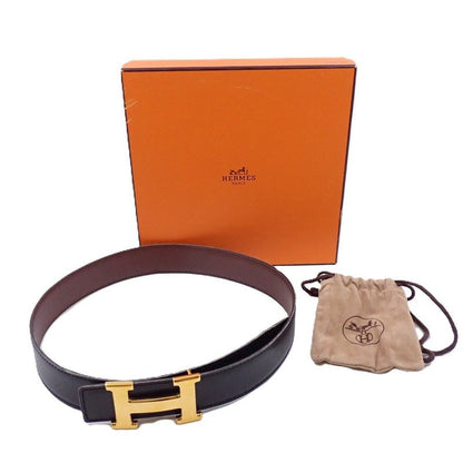 Hermes Constance Belt 65 Black Size