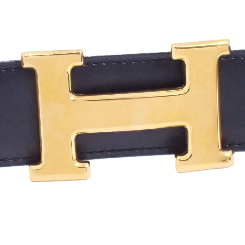 Hermes Constance Belt 65 Black Size