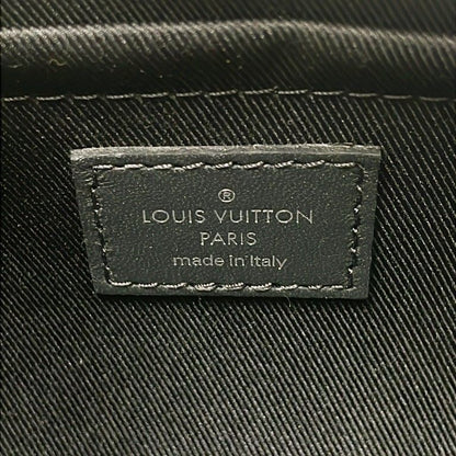 Louis Vuitton Handbag Soft Porochon PM Black Epi 2-Way Silver Hardw