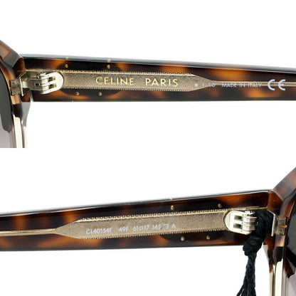Celine Sunglasses Clear Brown Gold Eyewear