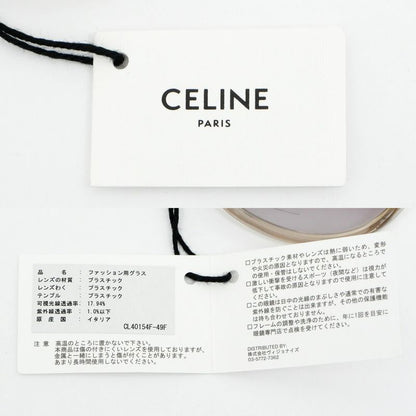 Celine Sunglasses Clear Brown Gold Eyewear