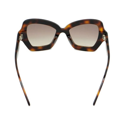 Celine Sunglasses Rhinestone Brown Silver