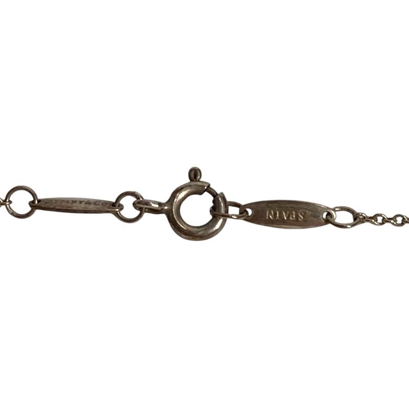 Tiffany & Co. Necklace by the Yard Diamond Silver